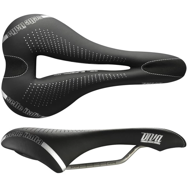 Selle Italia ZADEL SIT DIVA GEL SUPERFLOW DS L3 ZW Zwart