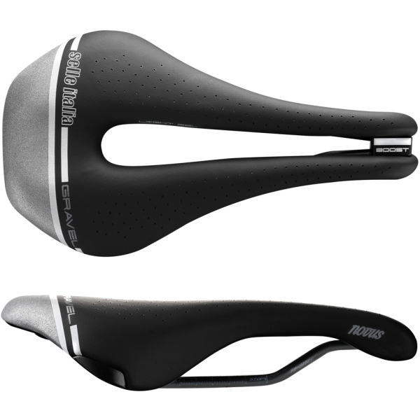 Selle Italia ZADEL SIT NOVUS BST GRAVEL TECH SUPERFLOW L3 ZW Zwart/Grijs