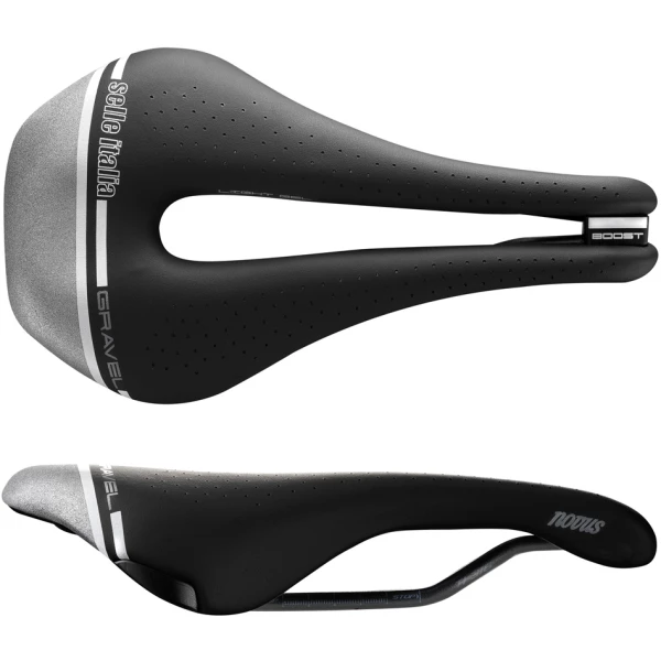 Selle Italia ZADEL SIT NOVUS BST GRAVEL TECH SUPERFLOW L3 ZW Zwart/Grijs