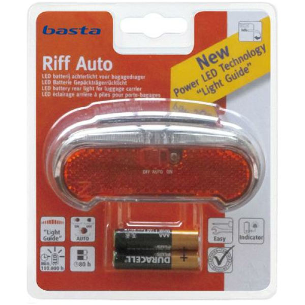 Basta ACHTERLICHT RIFF LED BATT AUT KRT