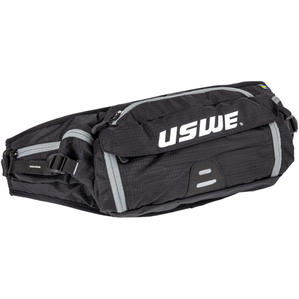 Uswe HEUPTAS ZULO 6 HYDRATION BELT ZW Carbon Black
