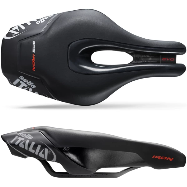 Selle Italia ZADEL SIT IRON EVO KIT CARBONIO SUPERFLOW SD U3 ZW Zwart