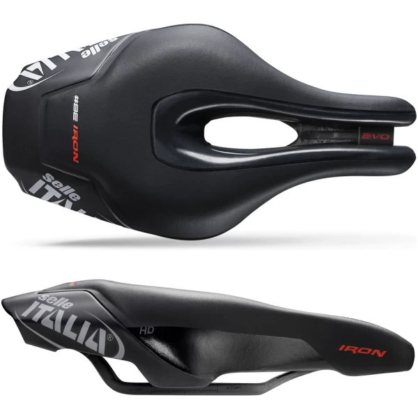 Selle Italia ZADEL SIT IRON EVO KIT CARBONIO SUPERFLOW HD U3 ZW Zwart