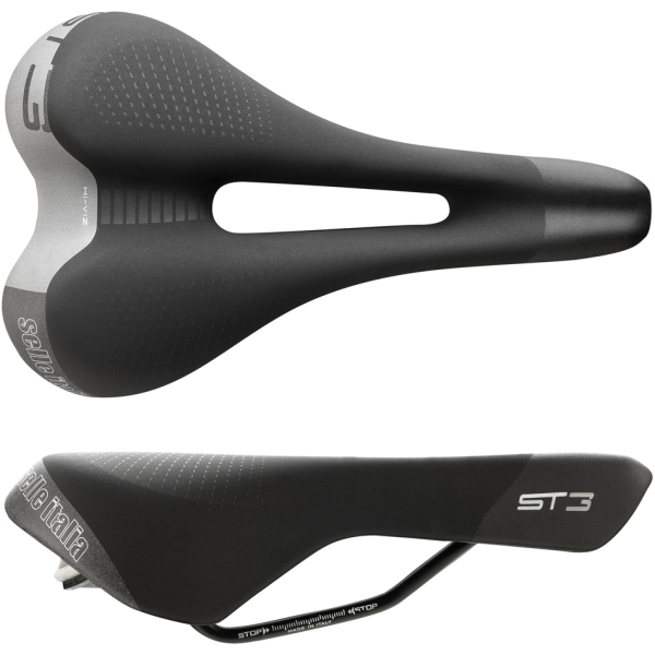 Selle Italia ZADEL SIT ST3 SUPERFLOW S3 ZW Zwart