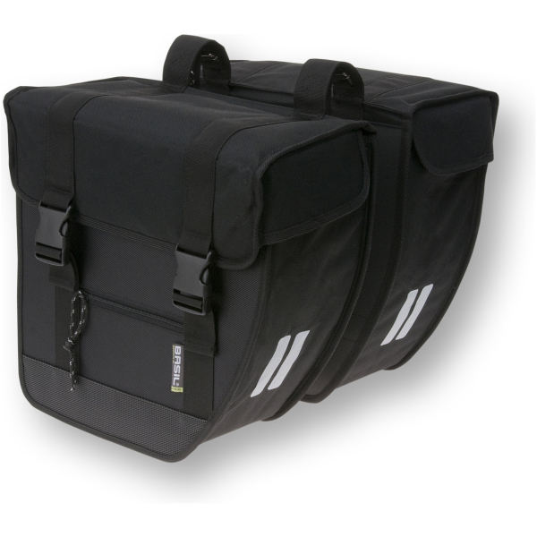 Basil TAS BAS DUBBEL TOUR XL Zwart