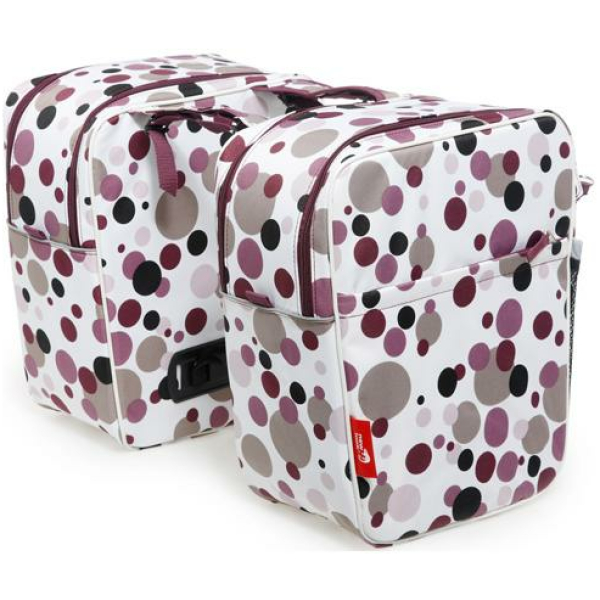 New Looxs TAS YEZZ QIBBEL DUBBEL DOTS PURPLE DOTS PURPLE / PAARS STIP