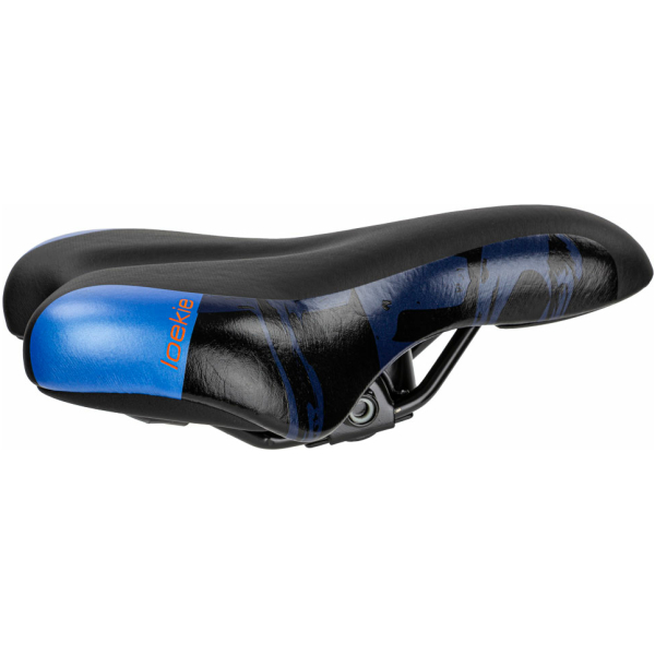 Merkloos ZADEL LOEKIE 18"SNAKE M/LOGO BL/ZW Blauw/zwart