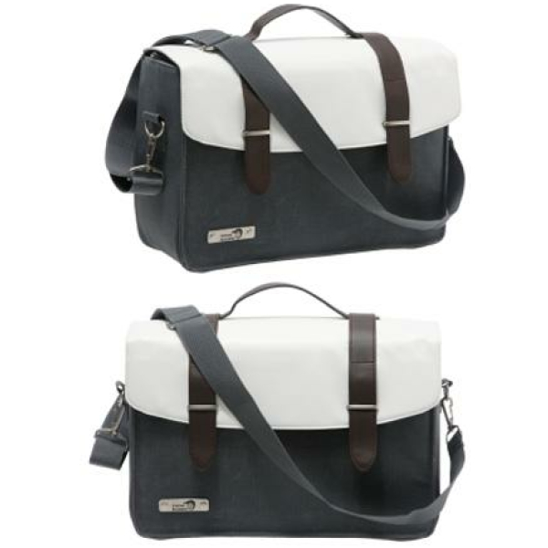 New Looxs TAS BOLZANO ENKEL CANVAS ANTRA GRIJS / GREY
