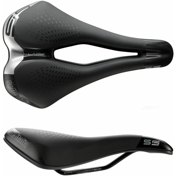 Selle Italia ZADEL SIT S5 LADY SUPERFLOW DS S3 ZW Zwart