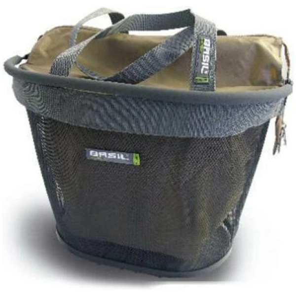 Basil TAS INZET/SHOPPER NITO BRUIN