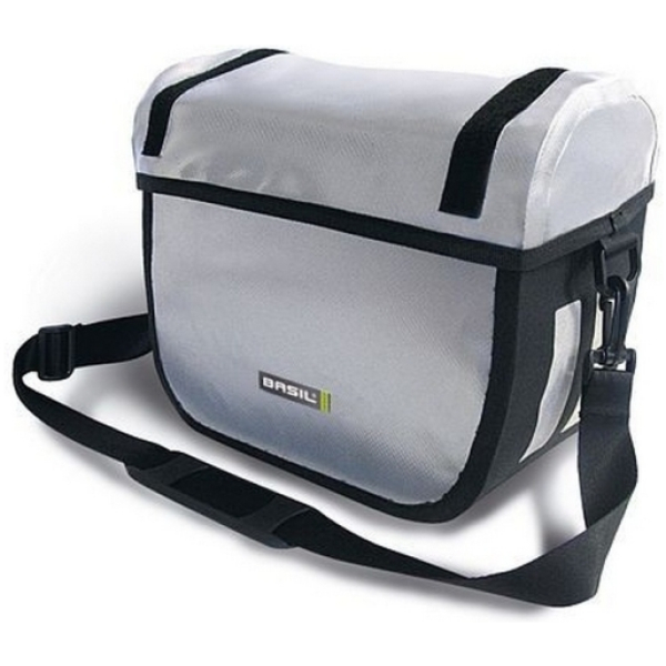 Basil TAS FOREST FRONTBAG 7L ZILVER