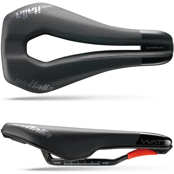 Selle Italia ZADEL SIT WATT KIT CARBONIO SUPERFLOW U3 ZW Zwart