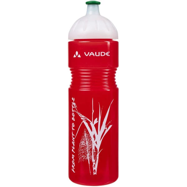 Vaude BIDON ORGANIC 750ML RO Transparant Red