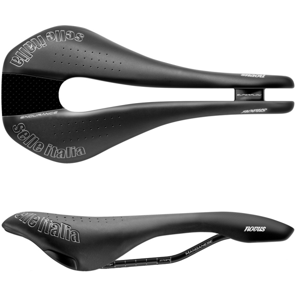 Selle Italia ZADEL SIT NOVUS ENDURANCE TM SUPERFLOW L3 ZW Zwart