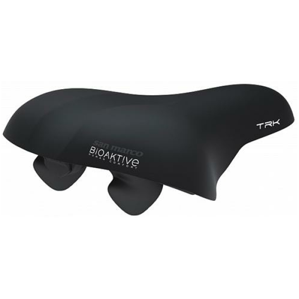 Selle San Marco ZADEL SM TRK ELE GEL DS ZW ZWART