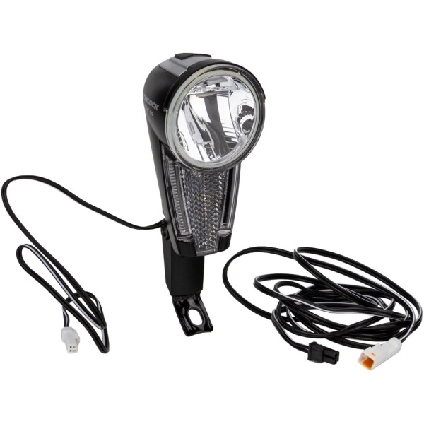Trelock ANP KOPLAMP LS850 JST M/KABEL 1620MM ZW Zwart
