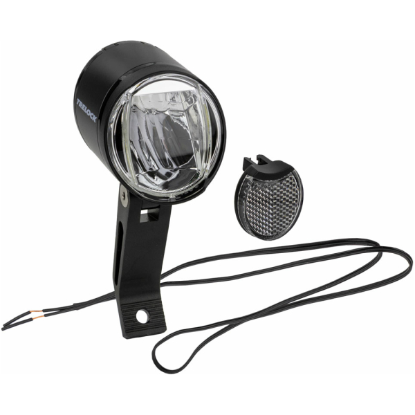 Trelock KOPLAMP TREL LS915 BIKE-I PRIO 50 ZW Zwart