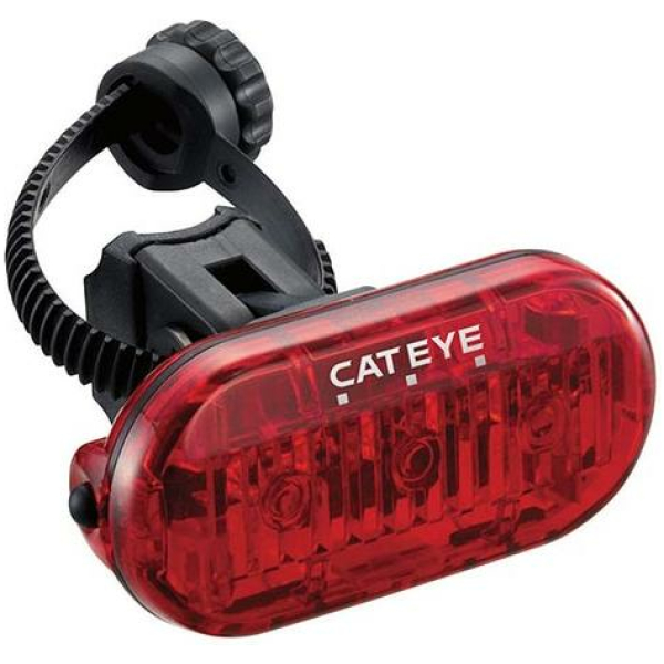 Cateye ACHTERLICHT CAT OMNI 3 LD135 LED BATT Zwart