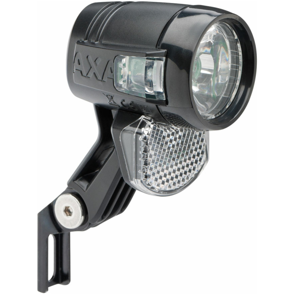 Axa KOPLAMP BLUELINE 30T STEADY LED NDY AUT KB Zwart