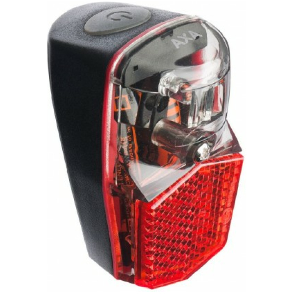 Axa ACHTERLICHT RUN COMPACT LED BATT SPATB Zwart