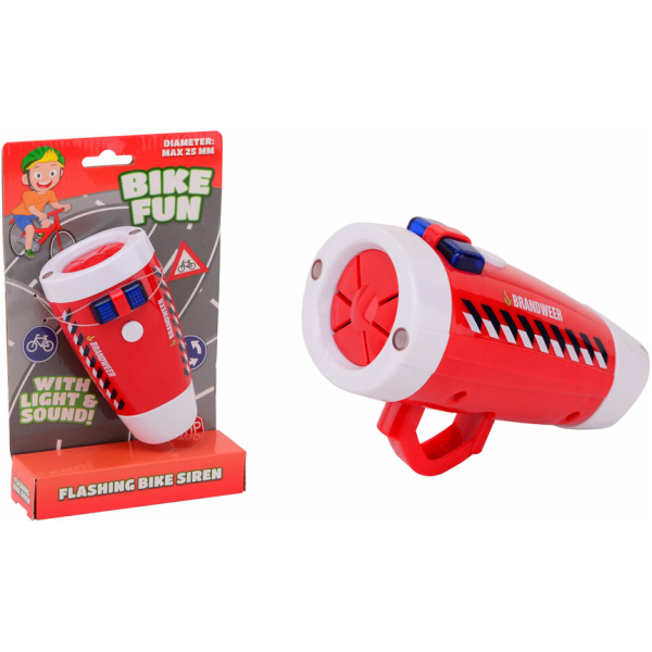 Bikefun HOORN KIND SIRENE BRANDWEER Rood