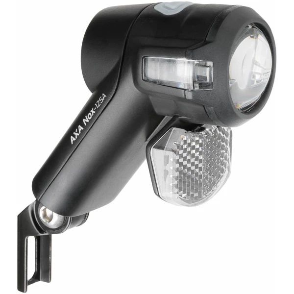 Axa KOPLAMP NOX SPORT LED BATT KB ZW Zwart