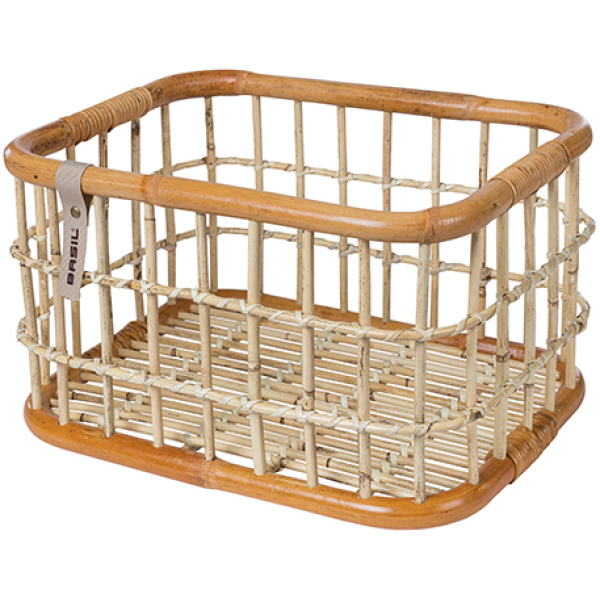 Basil MAND BAS GREEN LIFE V ROTAN NATURAL BROWN 30L Naturel Brown - Afbeelding 4
