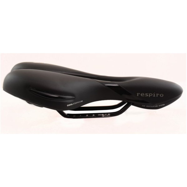Selle Royal ZADEL SR 5130HRTA RESPIRO SOFT ATHLETIC UNI Zwart