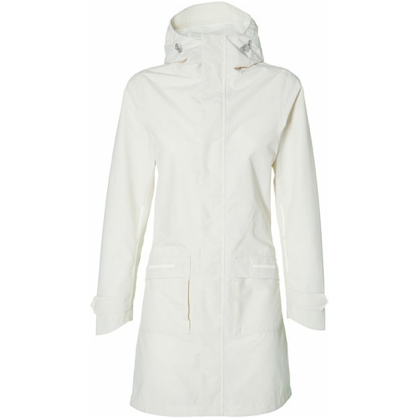 Basil REGENJAS BAS MOSSE PARKA DS WI Snow White - Afbeelding 3