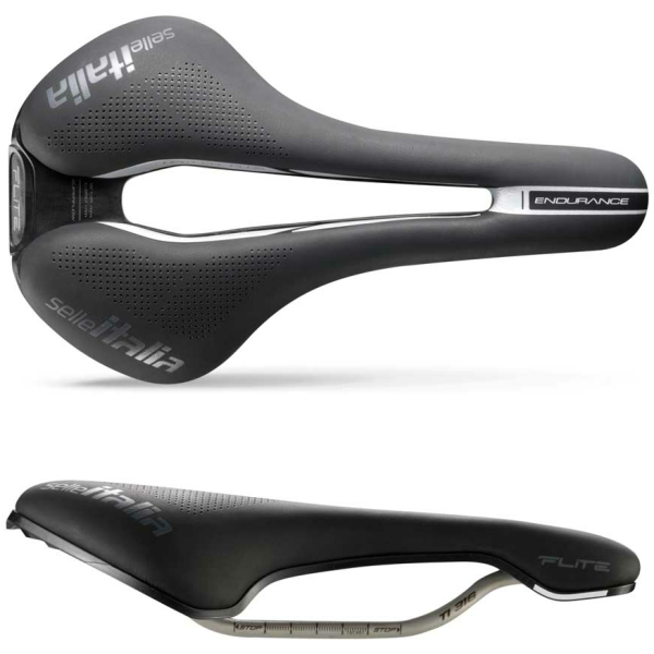 Selle Italia ZADEL SIT FLITE BST ENDURANCE SUPERFLOW S3 ZW Zwart