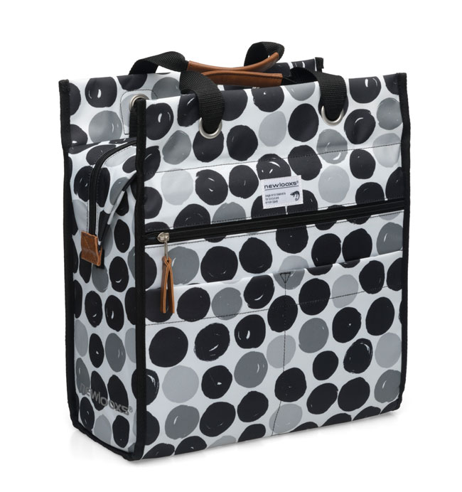 eetpatroon Koel Civic New Looxs Lilly Dots Black - Fiets Boek Fietsenwinkel Amersfoort