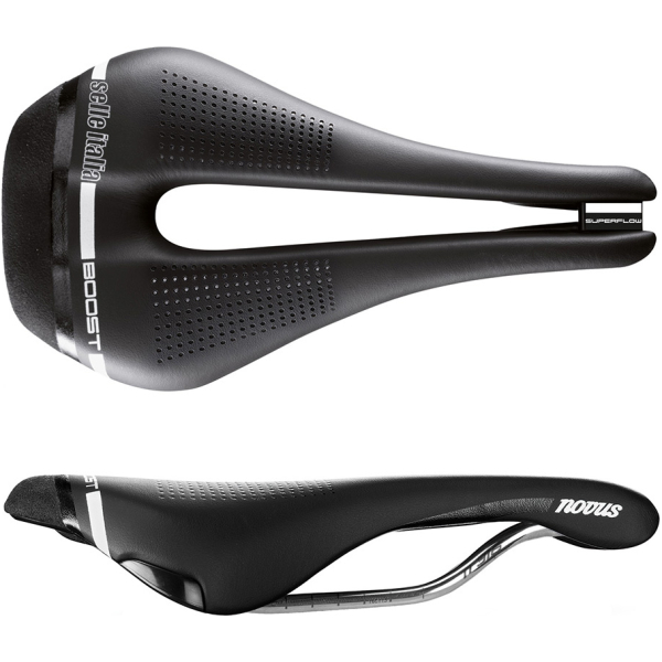 Selle Italia ZADEL SIT NOVUS BST SUPERFLOW L3 ZW Zwart