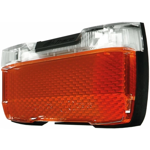 Herrmans ACHTERLICHT HERR H TRACE LED DYN STL 50MM ZW Zwart