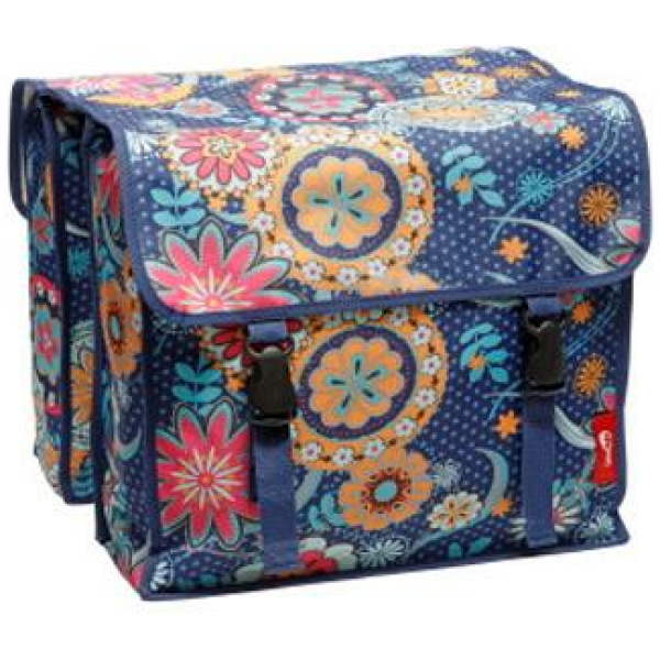 New Looxs TAS FIORI DUBBEL FLORI BLAUW FLORI BLAUW / BLUE