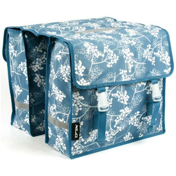 Xlc TAS DUBBEL BERRY DARK BLUE DONKER BLAUW