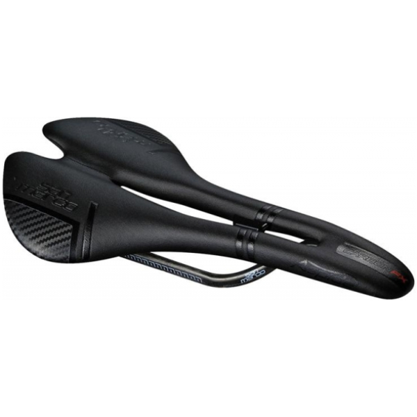 Selle San Marco ZADEL SM ASPIDE CARBON FX WIDE OPEN ZW Zwart