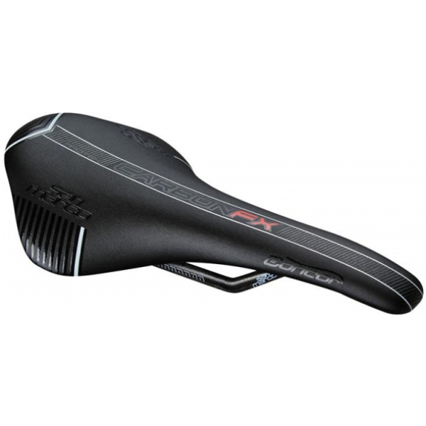 Selle San Marco ZADEL SM CONCOR CARBON FX PROTEK WIDE ZW Zwart