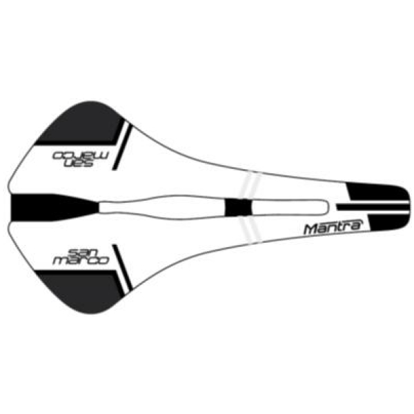 Selle San Marco ZADEL SM MANTRA RACING OPEN WI Wit