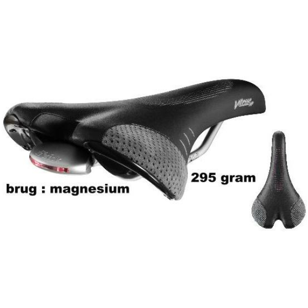 Fizik ZADEL FI 2010 LIFE VITESSE MET ACHTERLICHT ZWART