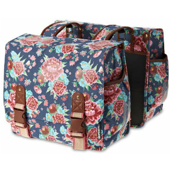 Basil TAS BAS BLOOM DUBBEL INDIGO BLAUW