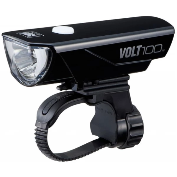 Cateye KOPLAMP CAT VOLT100 EL150RC LED ZW Zwart