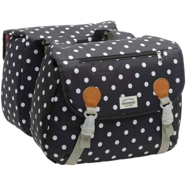 New Looxs TAS JOLI DUBBEL POLKA BLACK