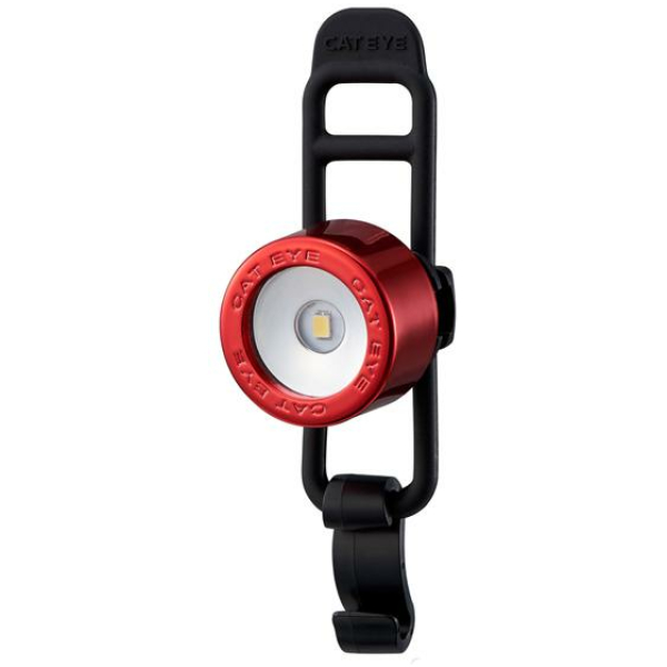Cateye KOPLAMP CAT NIMA 2 LD135F LED CHROOM ROOD