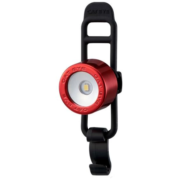 Cateye KOPLAMP CAT NIMA 2 LD135F LED CHROOM ROOD
