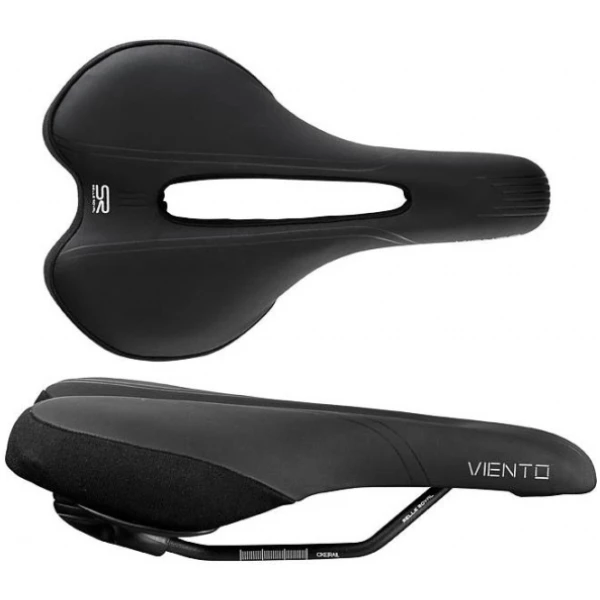 Selle Royal ZADEL SR VIENTO MODERATE DS ZW Zwart
