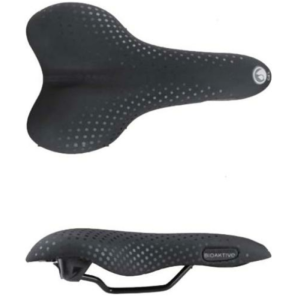 Selle San Marco ZADEL SM BIO TREKKING S GEL HR ZW Zwart