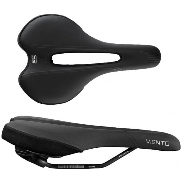 Selle Royal ZADEL SR VIENTO MODERATE HR ZW Zwart