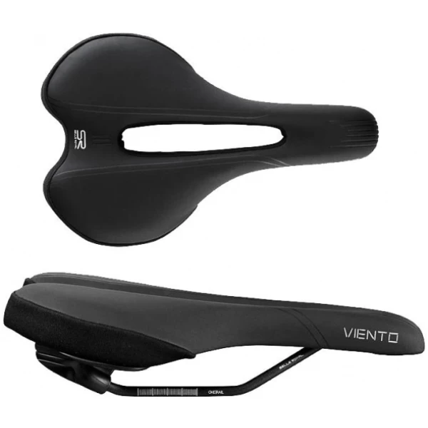 Selle Royal ZADEL SR VIENTO MODERATE HR ZW Zwart