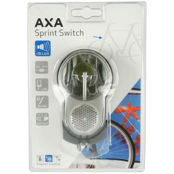 Axa KOPLAMP SPRINT LED NDY KB KRT ZWART