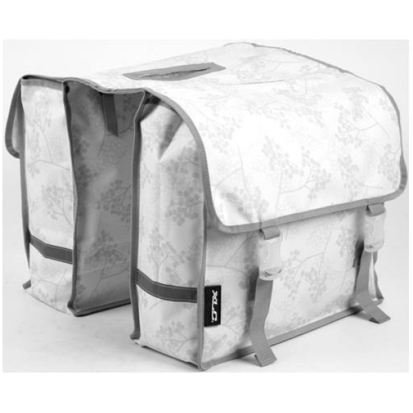 Xlc TAS DUBBEL BERRY WHITE WIT
